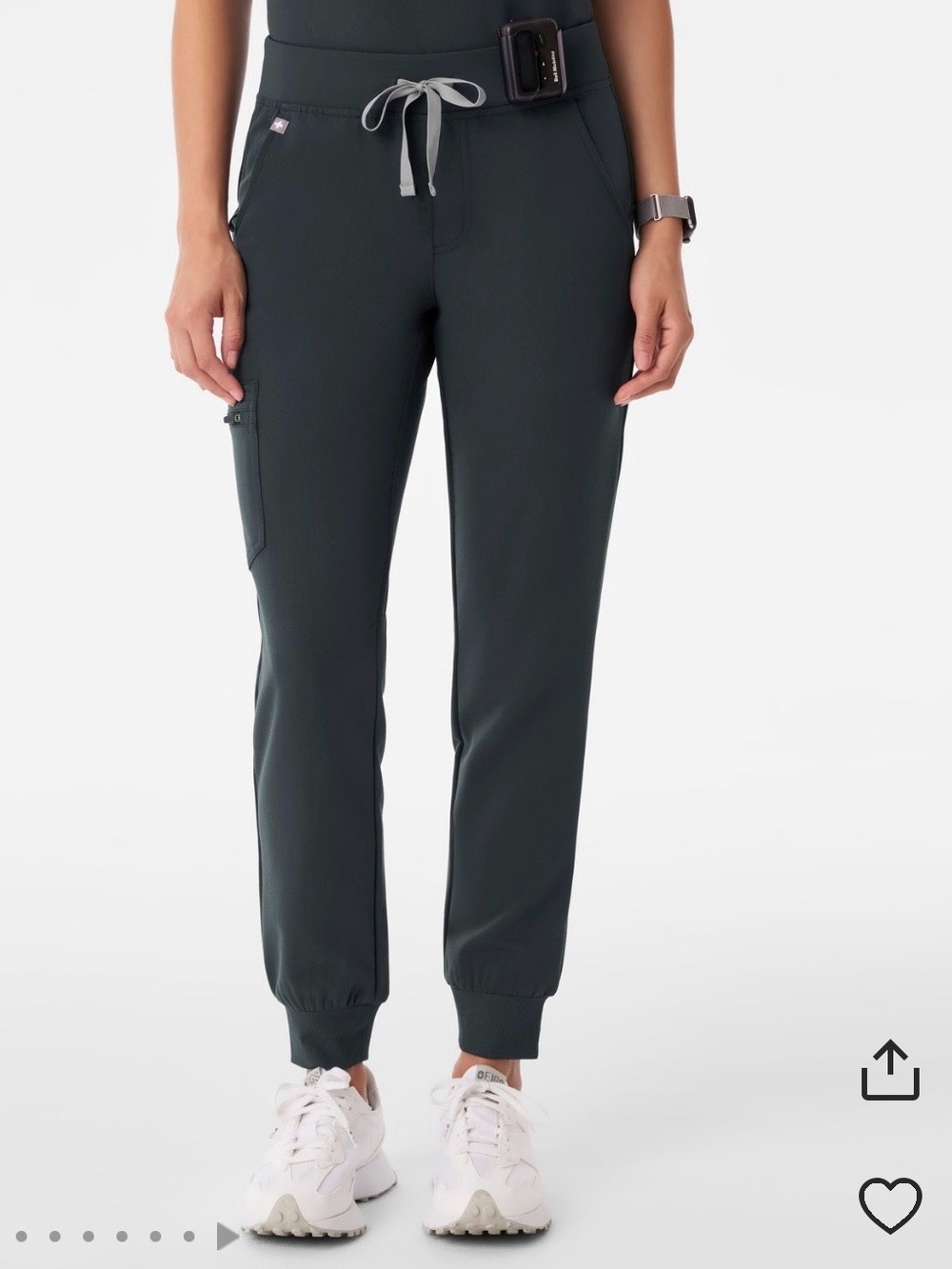 Women’s Figs Petite(M) Zamora Jogger Scrub Pant - Dark Harbor